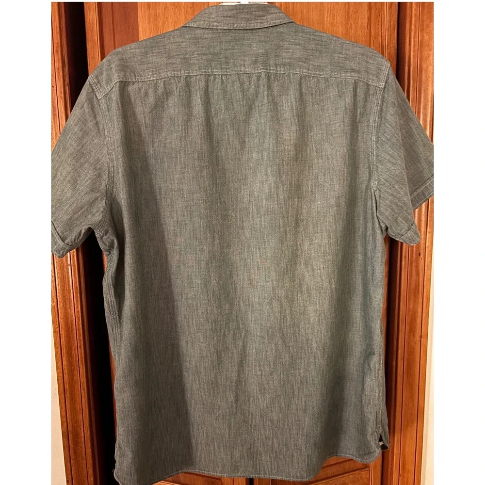 Banana Republic Camden Fit Shirt Short Sleeve Button Up XL‎ Resortwear Nice